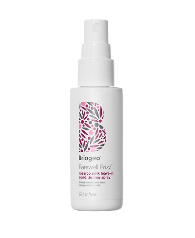 Briogeo Farewell Frizz Rosarco Milk Travel-Sized Leave-In Conditioner Spray, 1.75 oz.