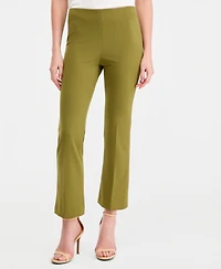 Anne Klein Women's Pull-On Kick-Flare Ankle Pants