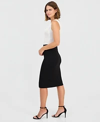 Anne Klein Women's Pull-On Jersey Pencil Skirt