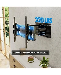 Mount-It Mi-310L Full Motion Tv Wall Mount with Extension for 48" to 90" TVs