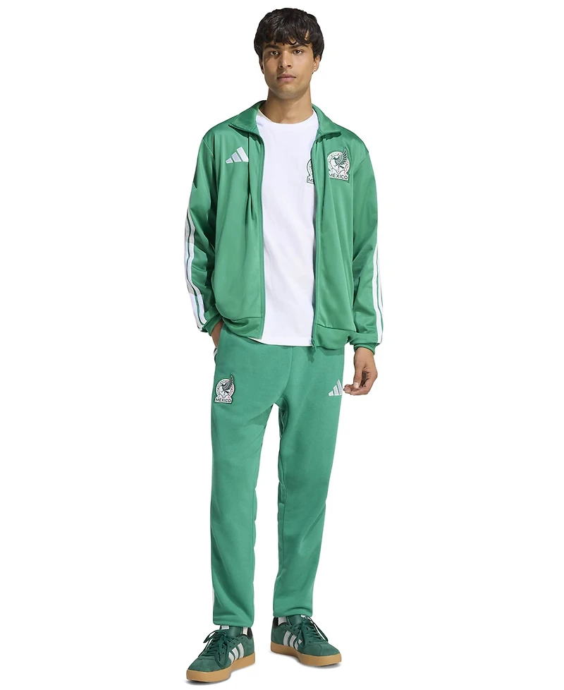 adidas Men's Regular-Fit Mexico Soccer Tricot Track Jacket