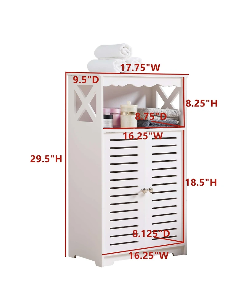 Kings Brand Furniture Bathroom Cabinet
