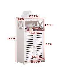 Kings Brand Furniture Bathroom Cabinet