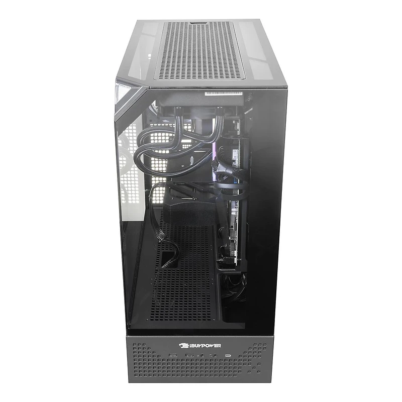 iBUYPOWER Element Pro EPBA7R97XT02 Liquid Cooled Gaming Desktop Computer, Amd Ryzen 7 9800X3D 4.7GHz, 32GB Ram, 2TB Ssd, Amd Radeon Rx 9070 XT 16GB,