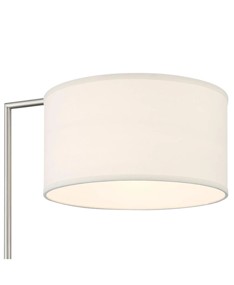 360 Lighting Colby Modern 61" Tall Standing Floor Lamp Light Downbridge Task Metal Brushed Nickel Finish Living Room House