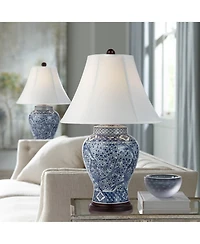 Barnes and Ivy Shonna 27" Tall Traditional Jar Table Lamps Set of 2