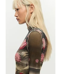 Desigual Women's Landscape mirror dress