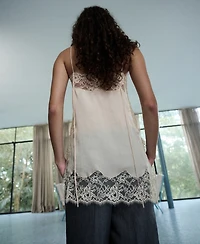 Selection Mango Women's Lace Lyocell Top