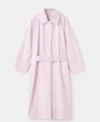 Selection Mango Women's Long Belted Trench Coat