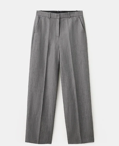 Selection Mango Women's Speckled Suit Pants