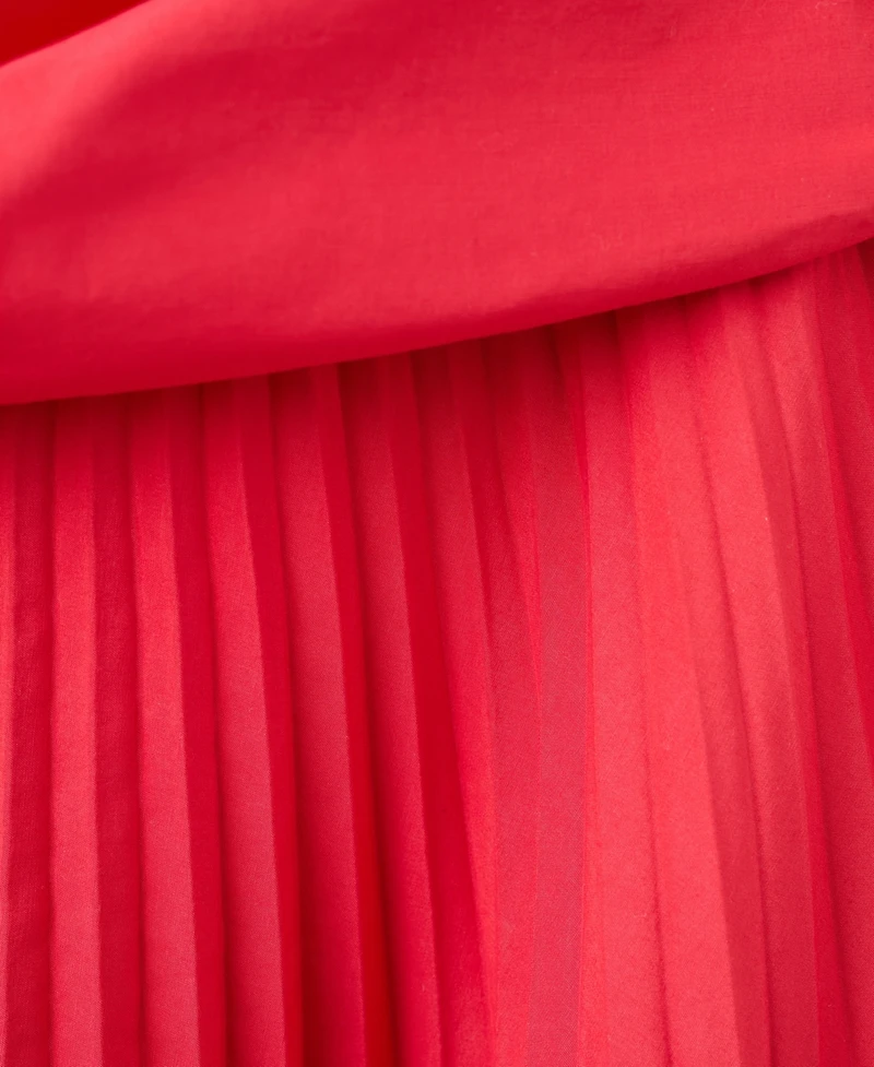 Selection Mango Women's Combined Strapless Dress