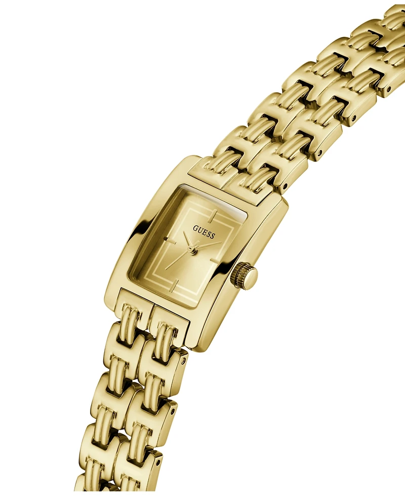 Guess Women's Gold-Tone Stainless Steel Analog Watch, 23mm
