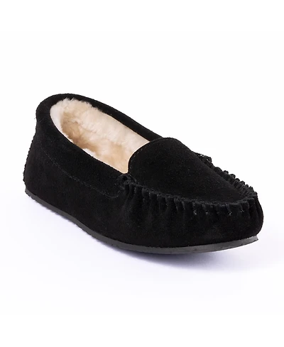 Minnetonka Women's Cosi Venetian Suede Slippers