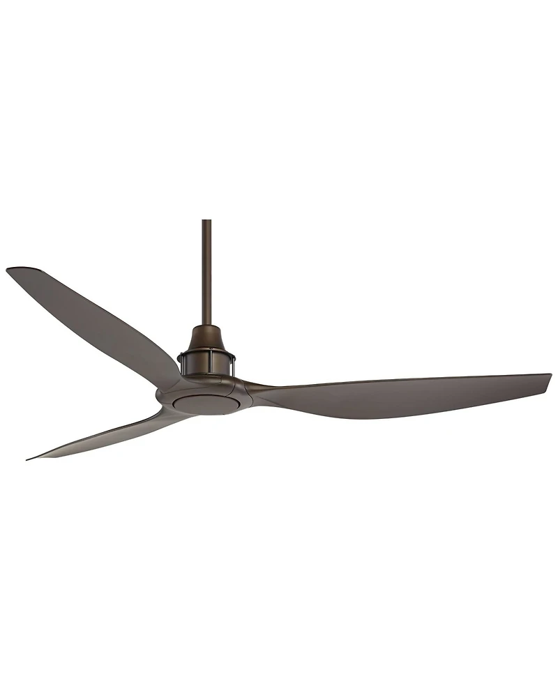 Casa Vieja 58" Interceptor Bronze Fan with 12-In Rod for 10-Ft Ceiling