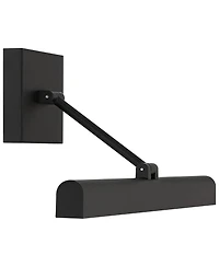 Possini Euro Design Henry 24" High Modern Picture Wall Lamp Light Fixture Mount Living Room Indoor Hallway Led Hardwired Black