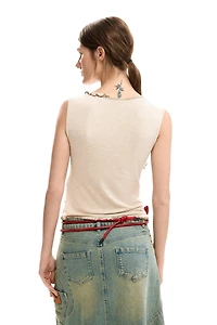 Desigual Women's Layered Trimmed T-Shirt
