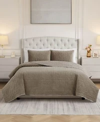 Bcbg Astor Velvet Quilt Set