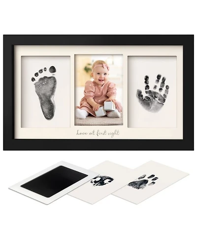 Inkless Baby Hand And Footprint Kit Frame, Mess Free Picture Frame for Newborn