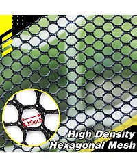 Happy Jump 3-in-1 Football Target Net and Portable Ball Bag, Easy to Attach Soccer Training Equipment with Upgraded Metal Tubes for Accuracy Practice
