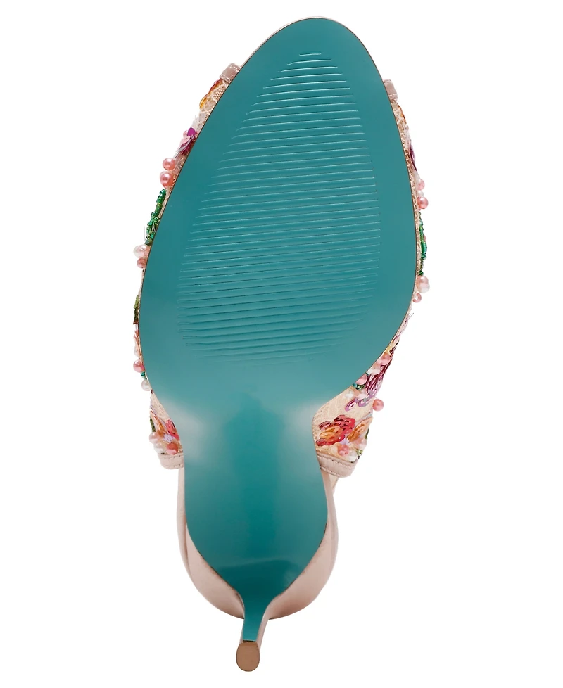 Betsey Johnson Women's Gerri Slingback Evening Sandals