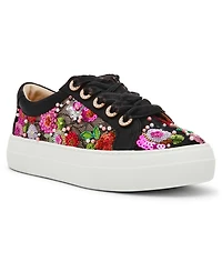 Betsey Johnson Women's Bonny Lace-Up Sneakers