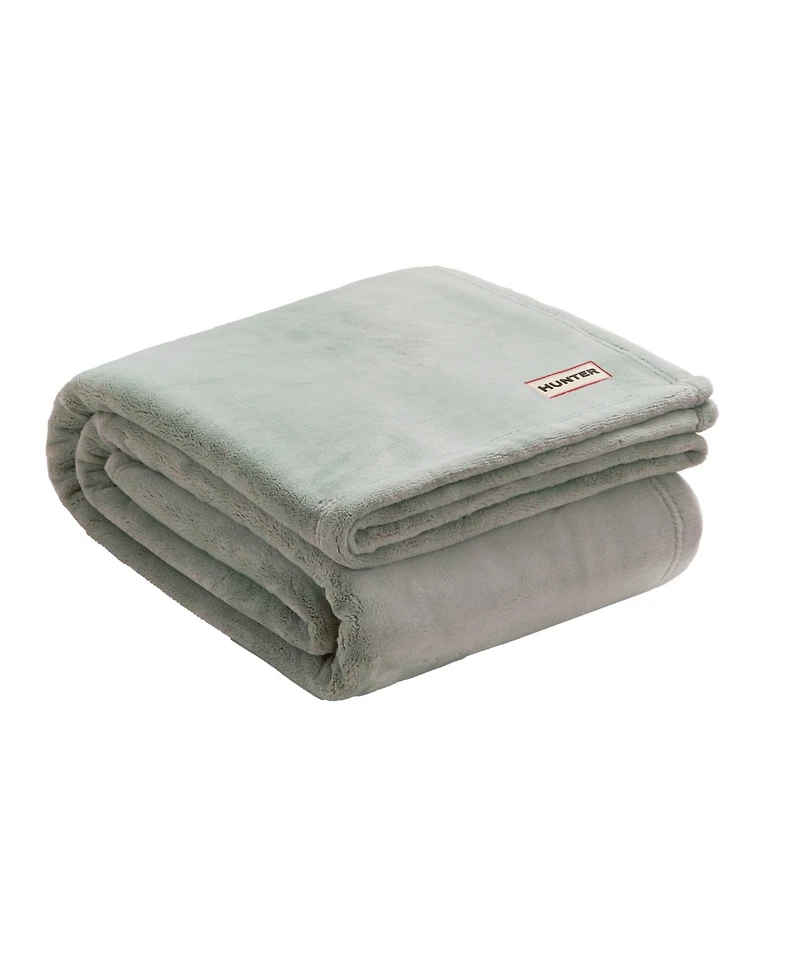 Hunter Coco Flannel Ultra Plush Throws, 50" x 70"