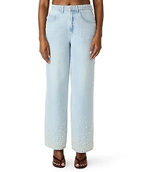 Steve Madden Women's Sydnee Straight-Fit Jeans