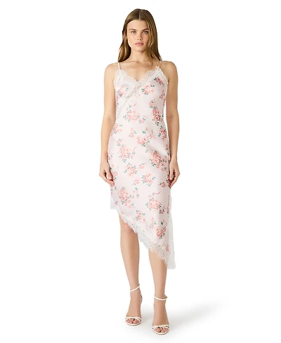 Steve Madden Women's Printed V-Neck Midi Dress