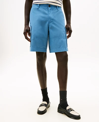 Tommy Hilfiger Men's Essential 10" Solid Cargo Shorts