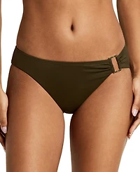 Lauren Ralph Women's Printed Full-Coverage Ring Hipster Bottom