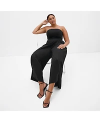 City Chic Women's Attract Strapless Jumpsuit