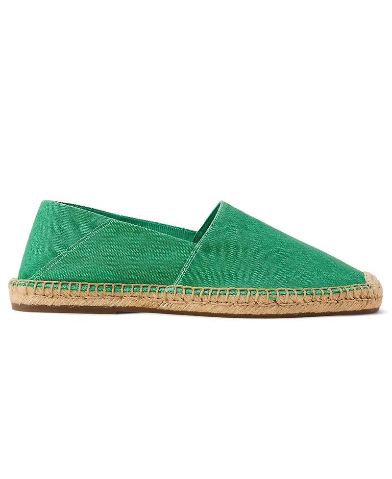 Polo Ralph Lauren Men's Cevio Washed Canvas Espadrille Flats