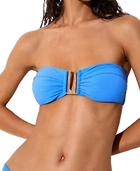 Reiss Women's Removable-Strap Bandeau Bikini Top