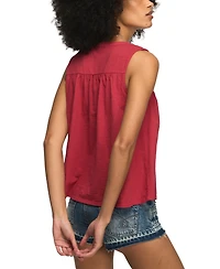 Lucky Brand Women's V-Neck Sleeveless Top