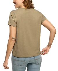 Lucky Brand Women's Floral Rose Crewneck Graphic T-Shirt