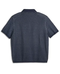 Scotch & Soda Men's Collared Button-Front Sweater