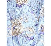Emerald Sundae Juniors' Printed Sleeveless Sweetheart Neck Short Dress
