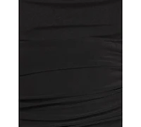 Katia Rae Juniors' Sleeveless Sweetheart Neck Pull-On Dress