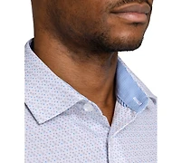 ConStruct Men's Slim-Fit Performance Stretch Comfort Dress Shirt