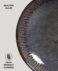 Porto Brasil Stoneware Linhas Salad Bowls, Set of 6