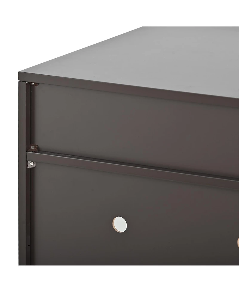 Zeus & Ruta Litter Box Enclosure with Hidden Plug 2 Doors Large Wooden Cat Washroom Bench