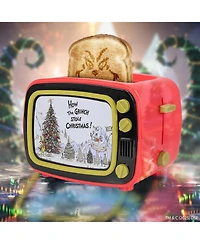 Uncanny Brands Dr. Seuss How the Grinch Tv Toaster with Light Up Frame