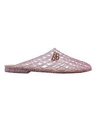 Bebe Women s Jelly Sandals - Cute Flat Sandals, Shoes for with Dangling Charms