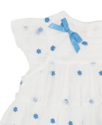 Rare Editions Baby Girls' Flutter Sleeve Top and Leggings, 2-Piece Set