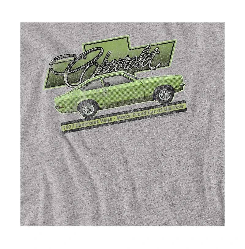Logovision Men's Chevrolet Vega Car Of The Year 71 T-Shirt
