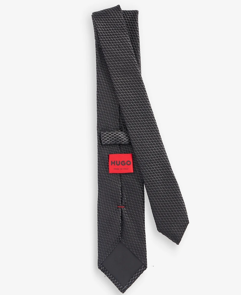 Hugo by Boss Men's Neat Skinny Silk Tie