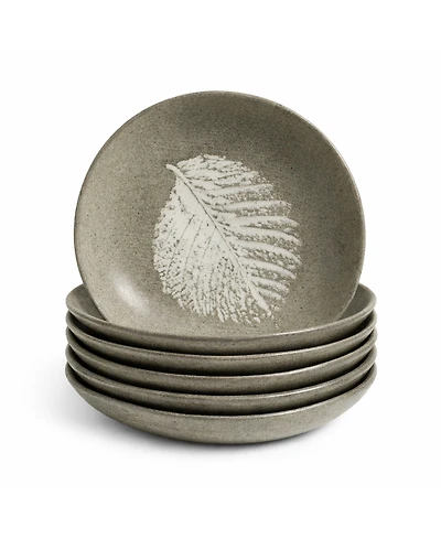 Porto Brasil Seiva Stoneware Salad Bowls, Set of 6