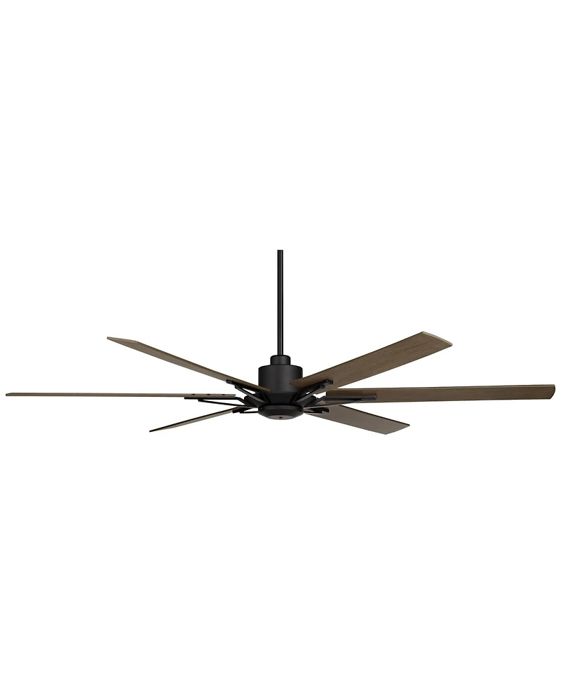 Casa Vieja 72" Expedition Industrial Rustic Indoor Outdoor Ceiling Fan Led Light Remote Weathered Damp Rated Patio