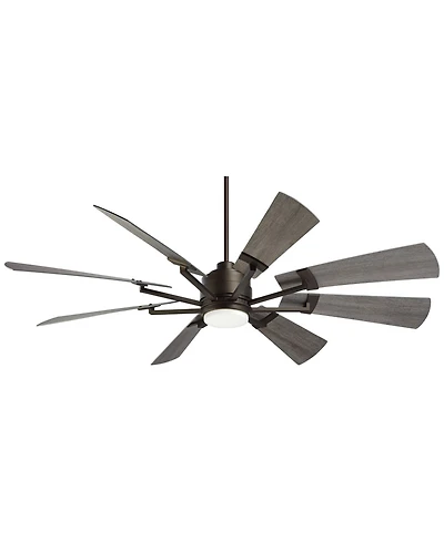 Casa Vieja 72" Windmill Led Ceiling Fan with 24" Downrod