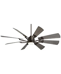 Casa Vieja 72" Windmill Led Ceiling Fan with 24" Downrod